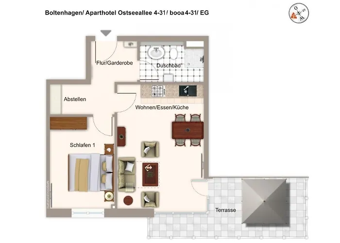 Ostseeallee Ostseeallee 4-31 4* بولتينهاجين